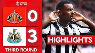 Newcastle Win Wear-Tyne Derby!  | Sunderland 0-3 Newcastle | Emirates FA Cup 2023-24