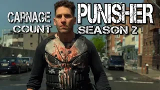 The Punisher Season Two (2019) Carnage Count