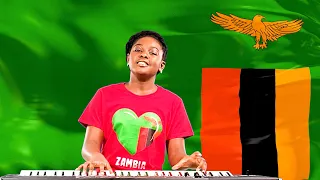 National Anthem of Zambia - Stand and Sing of Zambia, Proud and Free - Played By Elsie Honny