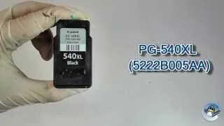 How to Refill Canon PG 540XL (5222B005AA) Black Ink Cartridge