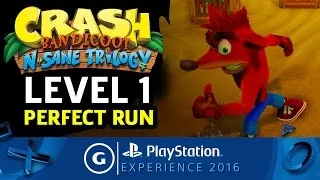 Crash Bandicoot N. Sane Trilogy Level 1 Perfect Run