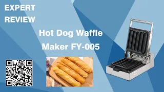 Hot Dog Waffle Maker FY-005 Stainless Steel Crispy Baking Corn Dog