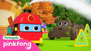 [Ep.10] Vamos Achar o Criminoso | Super Time de Resgate |Pinkfong,Bebê Tubarão!Canções para Crianças