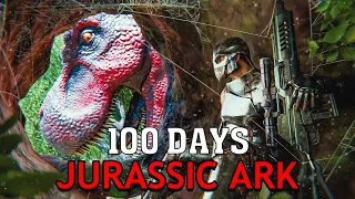 I Spent 100 Days in Jurassic ARK And You Won't Believe What Happened!