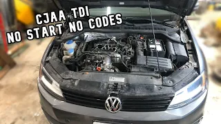 CJAA TDI No start / No codes diagnostics