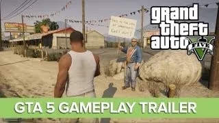 GTA 5 Gameplay Trailer - New GTA 5 Gameplay Video