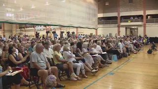 Community meeting held as city considers Broadway Armory as migrant shelter site