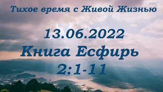 СЛОВО БОЖИЕ. Тихое время с ЖЖ. [У Бога всё под контролем] (13.06.2022)