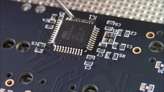 SMD soldering by hot air