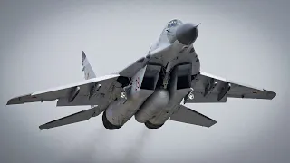 Mig-29 Fulcrum In Action