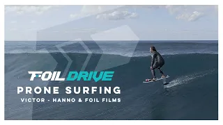 Prone Foil Drive Surfing with Victor & Hanno