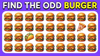 Find the ODD One Out - Junk Food Edition 🍔🍕🍩 Easy, Medium, Hard | Quiz Galaxy