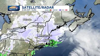 Video: Winter storm moving through New Hampshire with winter storm warnings in effect throughout ...