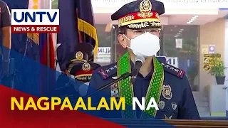 PNP Chief PGen. Eleazar, nagsimula nang magpaalam sa kapwa pulis