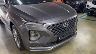 Hyundai Santa Fe 2018 автомат 2.2 дизель 4WD огляд для клієнта лютий 2024