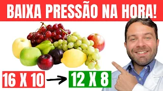 5 FRUTAS INCRÍVEIS para BAIXAR PRESSÃO ALTA | Remédio natural para HIPERTENSÃO