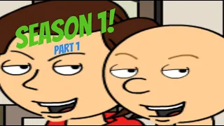 Classic Caillou and Coris Get Grounded: Season 1 Compilation (Part 1) (99 Minutes of Cringe)