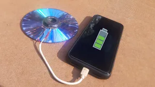 Free Energy 100% , How make solar cell from CD flat..