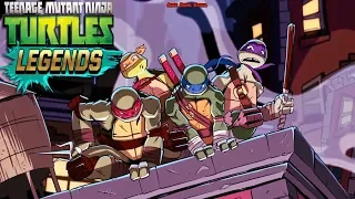 Teenage Mutant Ninja Turtles Legends (EN) - First look. Favorite superheroes in RPG (Android RPG)