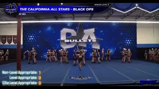 Stunt Breakdown w/ Cali Black Ops / CHEERCENTER 18