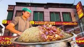 Insane Street Food Alert|  Bannu Beef Pulao Master's Secret Recipe Revealed 5000+ Boxes Sold Daily