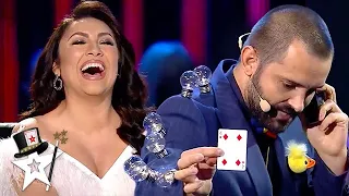 Comedy Magician Gets Judges Laughing With His AMAZING Magic! | Magicians Got Talent