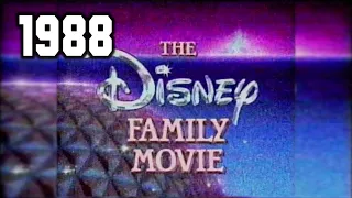The Disney Family Movie ident | UTV/ITV | c.1988
