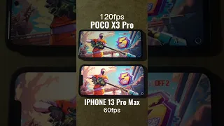 Iphone 13 Pro Max vs Poco x3 Pro STANDOFF 2 TEST - A15 BIONIC vs Snapdragon 860 STANDOFF 2