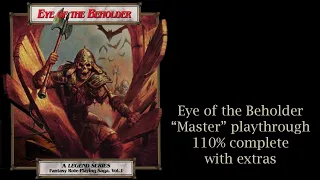 Eye of the Beholder 1 "Master" Playthrough 02/15 - Level 1