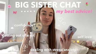 girly chat & q+a | confidence, being the main character, self love and talking about anxiety ♡