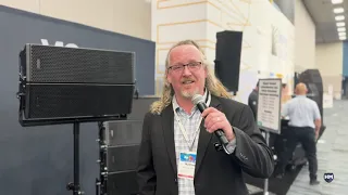 NAMM Show 2024: Matthew with dbTechnologies showcases the popular Vio X206!