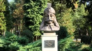 Statue of Vladislaus Dracula in Targoviste Park