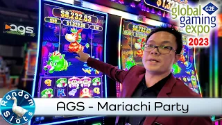 #G2E2023 AGS   Mariachi Party Slot Machine Preview