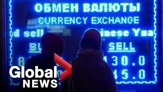 Russia's economy getting crushed as sanctions isolate country