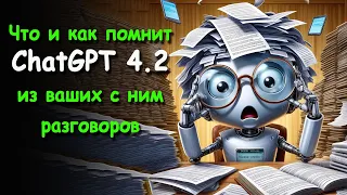 Что и как помнит ChatGPT из ваших с ним разговоров