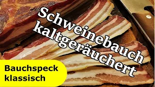 162 - Bauchspeck klassisch │ Schweinebauch kaltgeräuchert