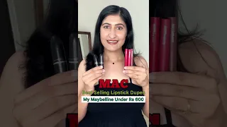 MAC Dupes by Maybelline | Under RS 600