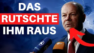 Scholz rastet aus: DAS hat er wirklich gesagt (krass!)