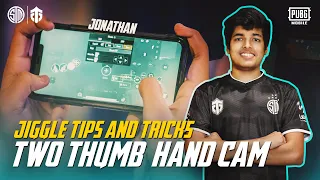 JONATHAN TWO THUMB GYRO HANDCAM | PUBG MOBILE