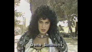 Gene Simmons, John Stamos & Vanity on ET Never Too Young To Die