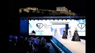 Aria Passion by George Voukanos-Ada Athanasopoulou & Chrisa Roma 25 Years FashionTV Gala 2022 Athens
