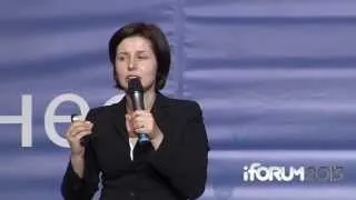 iForum 2013, Катерина Костерева. Доклад: "The internet of things. Самое время создавать"