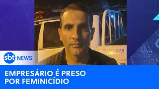 Empresário é preso após matar ex-mulher; sobrinho também foi detido | #SBTNewsnaTV (30/03/24)