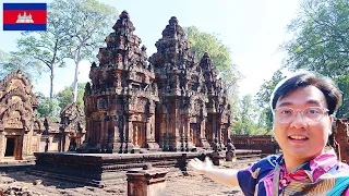 Banteay Srei Temple ប្រាសាទបន្ទាយស្រី ខេត្តសៀមរាប SIEM REAP Vlog 🇰🇭 | I Heart Cambodia S2 E10