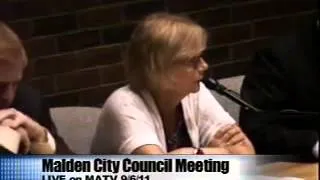 Malden City Council 9/6/11