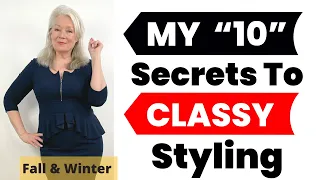 10 Tips How To Look Classy & Chic In Fashions Fall 2023 & Winter