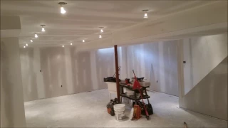 Finishing another Basement from start to Finish