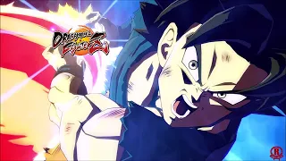 Goku (SSGSS) Vs Kefla Gameplay & Dramatic Finish - Dragon Ball FighterZ [1080p 60fps]