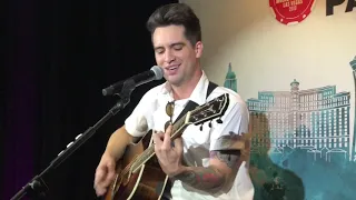 Panic! At The Disco - High Hopes Live (Acoustic) — 2018 iHeartRadio Capital One Kickoff Party