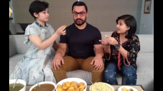 Geetha Babita Teasing Aamir Khan in Dangal Training Set | Zaira Wasim Birthday Party